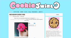 Desktop Screenshot of cookieswirl.com