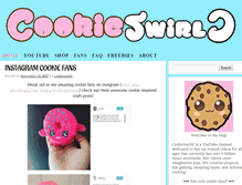 Tablet Screenshot of cookieswirl.com